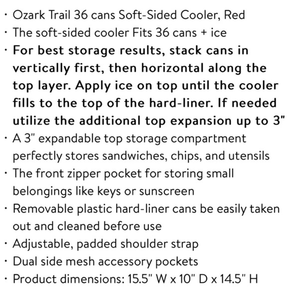 Ozark Trail Cooler - Picture 2 of 7